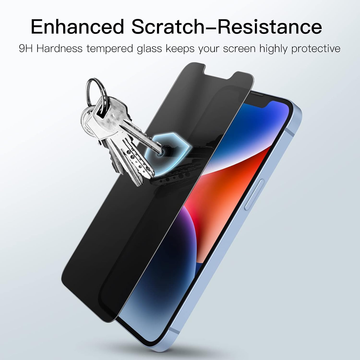 Thumbnail 5 de JETech Privacy Pellicola Protettiva in Vetro Temperato per iPhone 17e (2026) / 16e / 14 da 6,1" - Pacco da 2