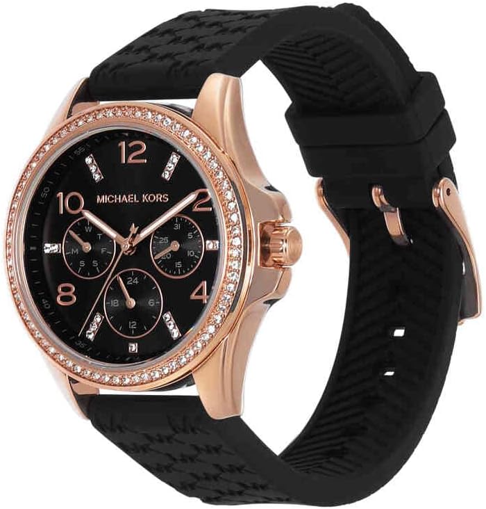 Thumbnail 1 de Michael Kors Empire Watch pour femmes – MK7373, montre analogique quartz avec bracelet silicone