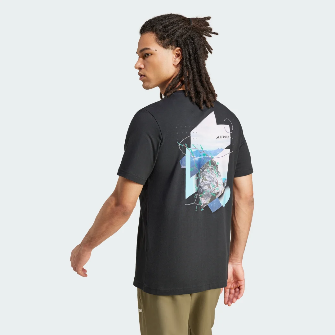 Detalle 2 de Camiseta Terrex Back Graphic de Adidas