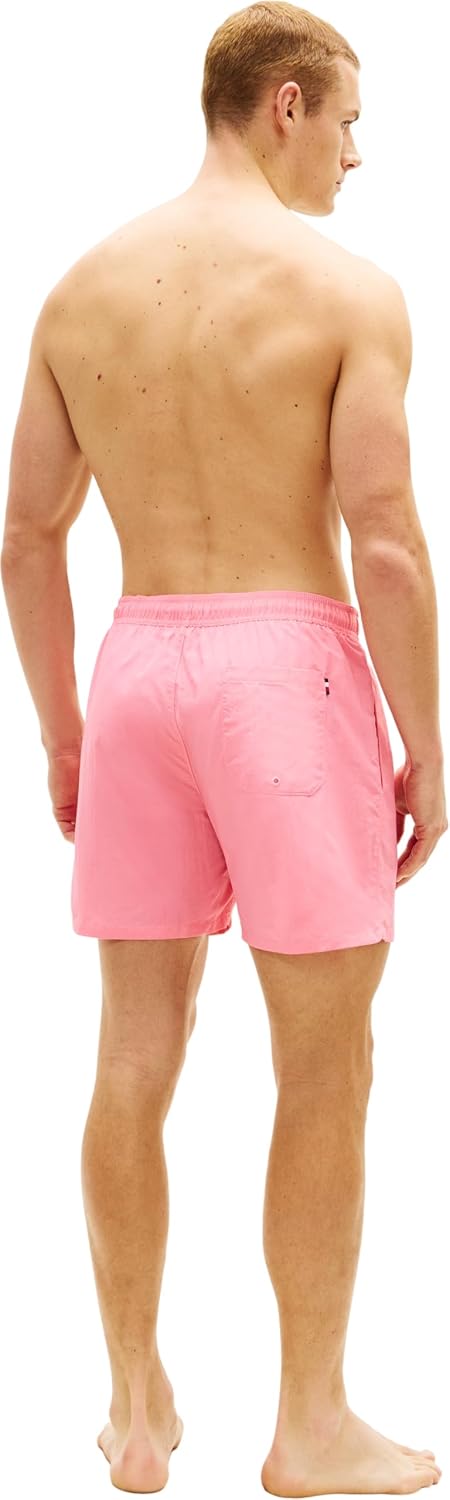 Detalle de Tommy Hilfiger Short de Bain Homme Medium Drawstring avec Logo