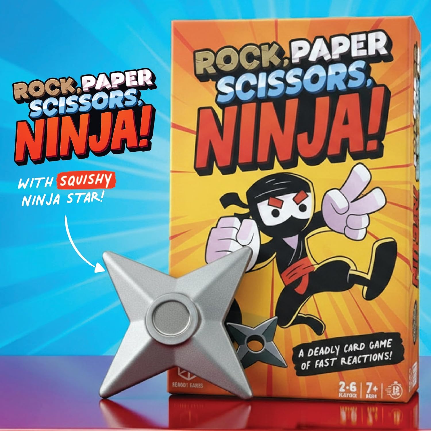 Thumbnail 4 de Format Games Rock Paper Scissors Ninja Card Game 🎲