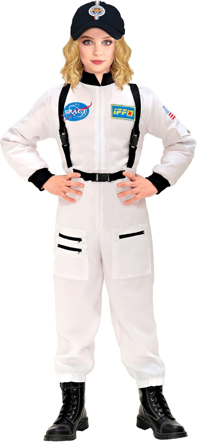 Thumbnail 2 de WIDMANN MILANO Party Fashion Kinder Astronauten-Kostüm (Raumanzug) – Größe 116