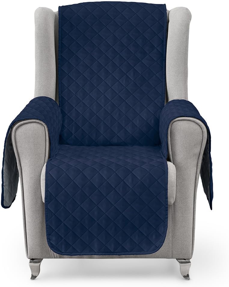Thumbnail 2 de textil-home Copripoltrona LUKA 55 cm Blu