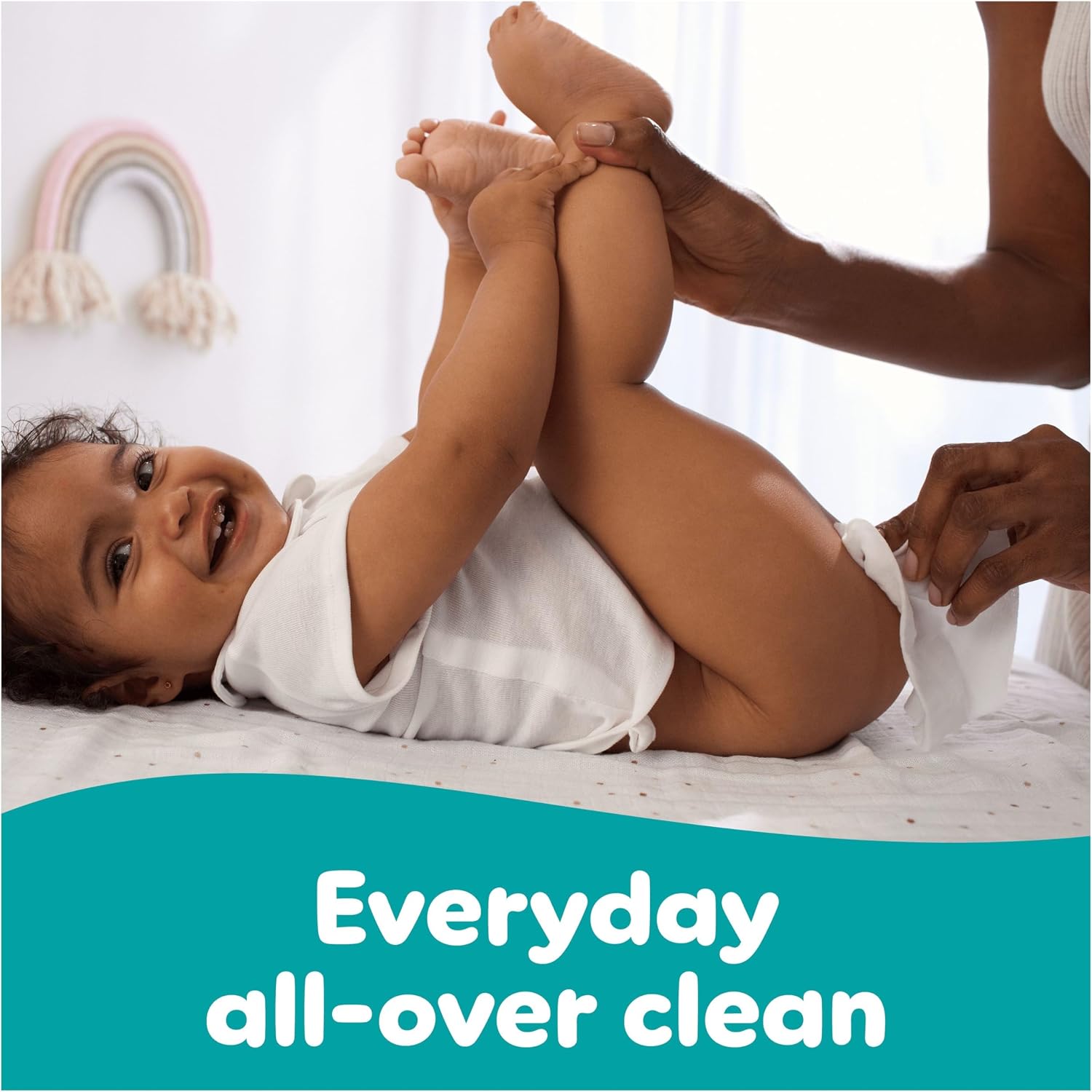 Detalle de Pampers Fresh Clean Baby Wipes: 15 Packs of 52 (780 Wipes) for All Over Clean