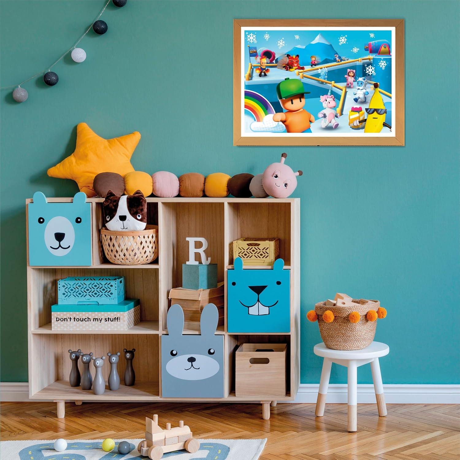 Detalle de Clementoni Guys-180 Teile Kinderpuzzle – Stumble Guys Motive, 7 Jahre, Made in Italy