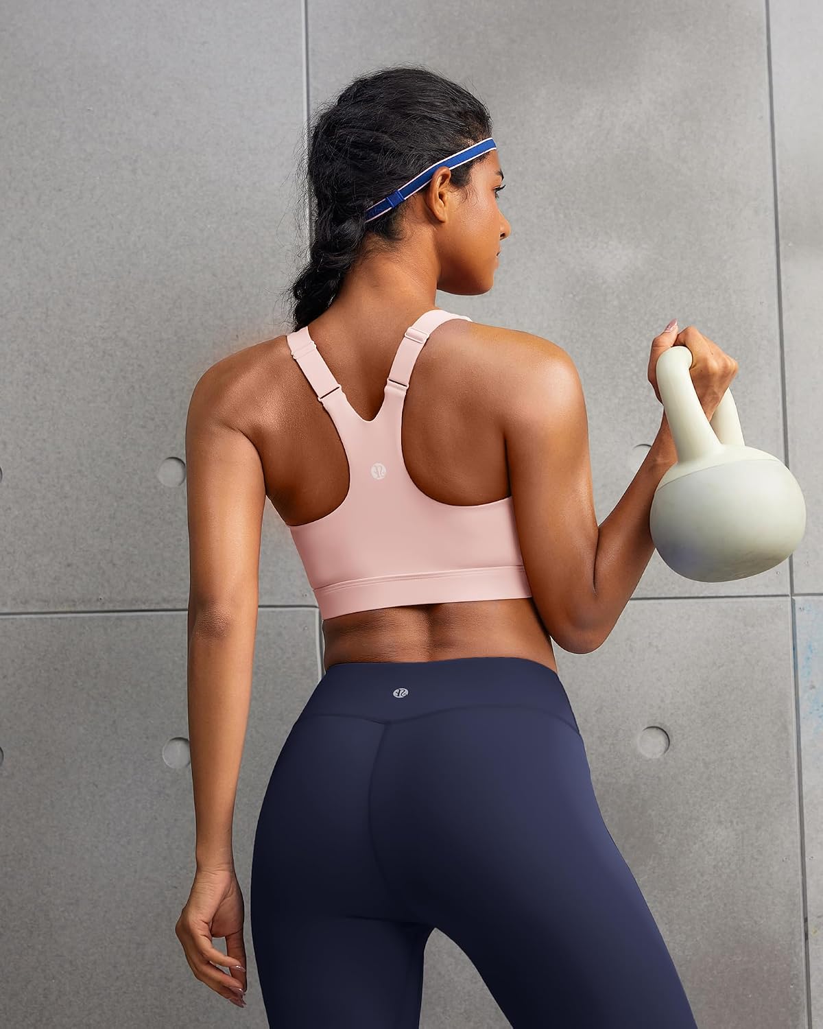 Detalle 2 de RUNNING GIRL Sports Bra with Adjustable Straps