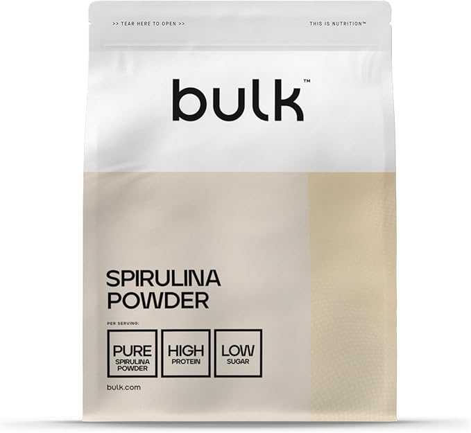 Detalle de Bulk Espirulina en Polvo 500g 🌱 | 100 Dosis