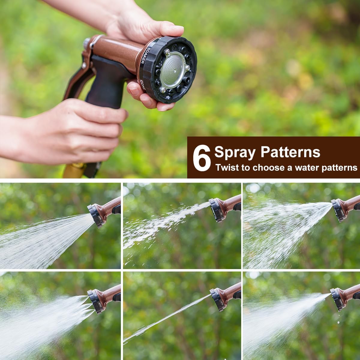 Detalle de FANHAO Metal Garden Hose Nozzle