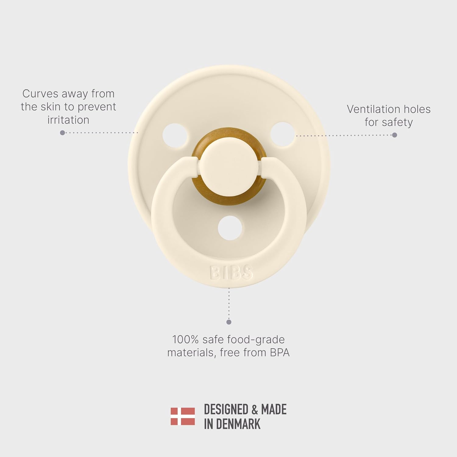 Thumbnail 3 de Tétine BIBS Colour, lot de 2 sucettes, sans bisphénol A ⚙