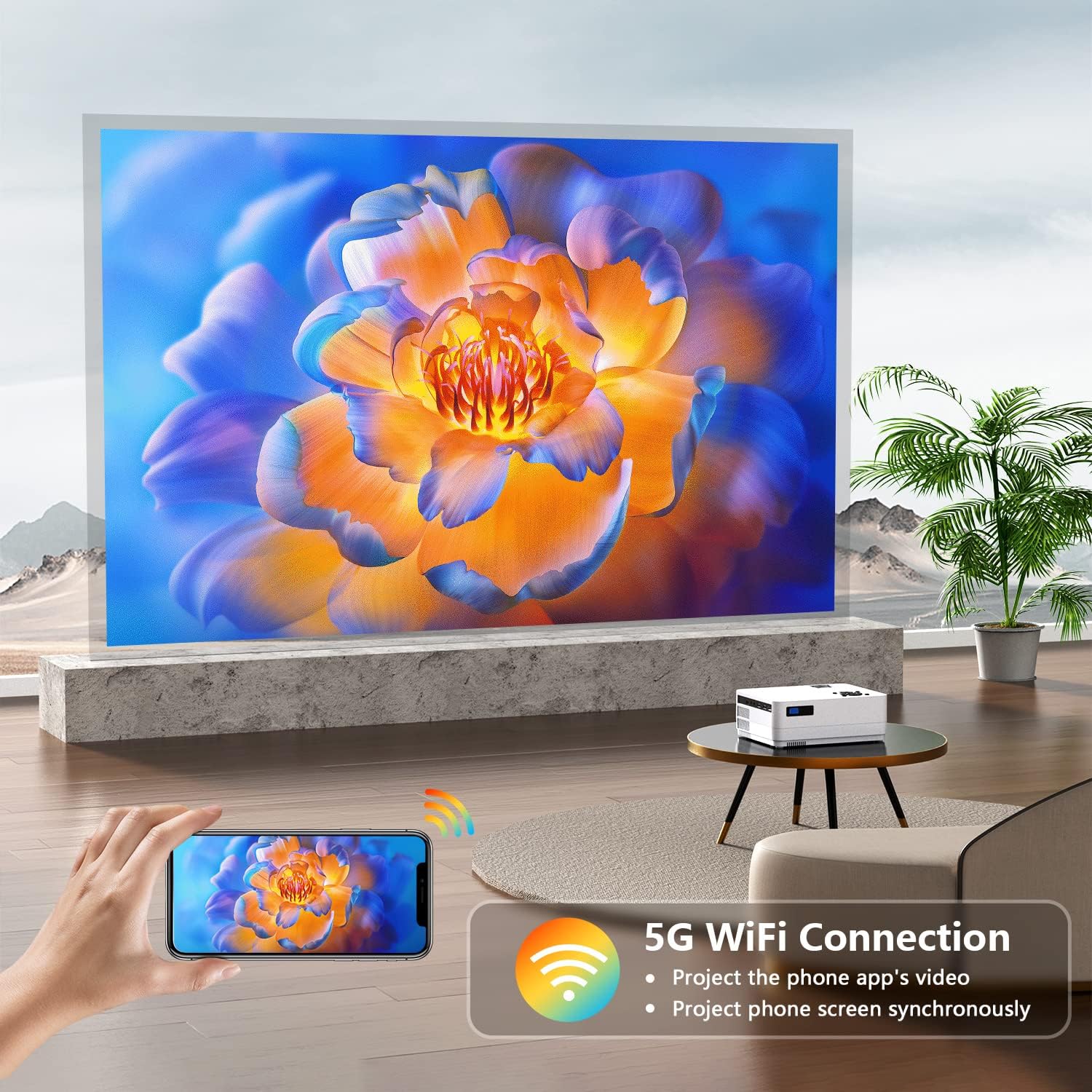 Detalle de Roconia 1080p projector