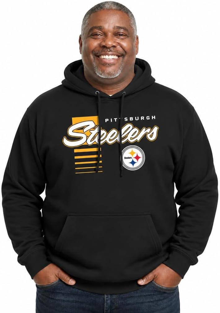 Detalle de NFL Steelers Fleece Hoodie in Cotton-Polyester