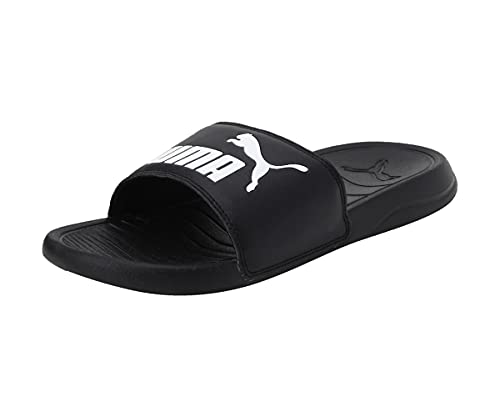 Detalle de PUMA Popcat 20, Chanclas Unisex adulto – Puma Black/White (40.5 EU)