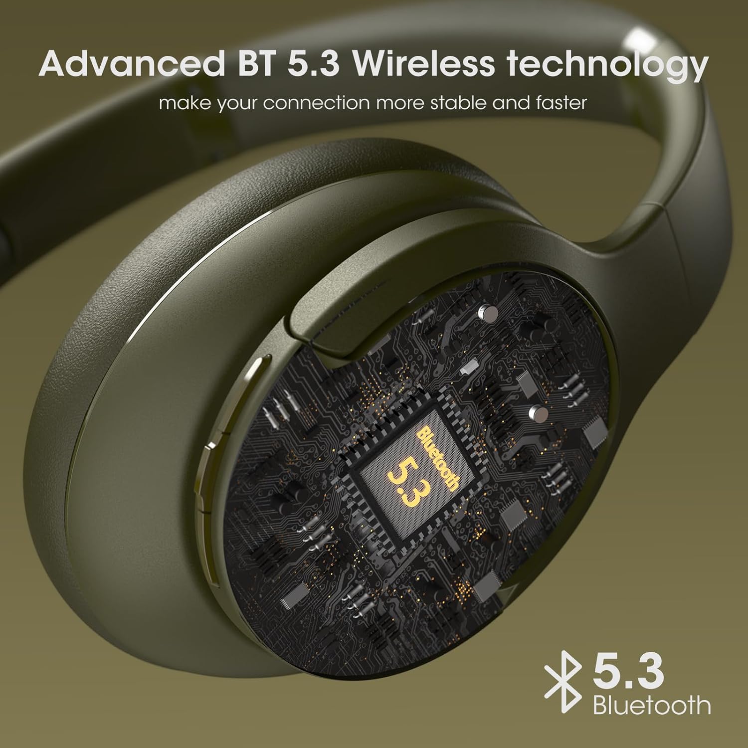 Thumbnail 2 de DOQAUS LIFE4 Bluetooth Headphones 90H playtime