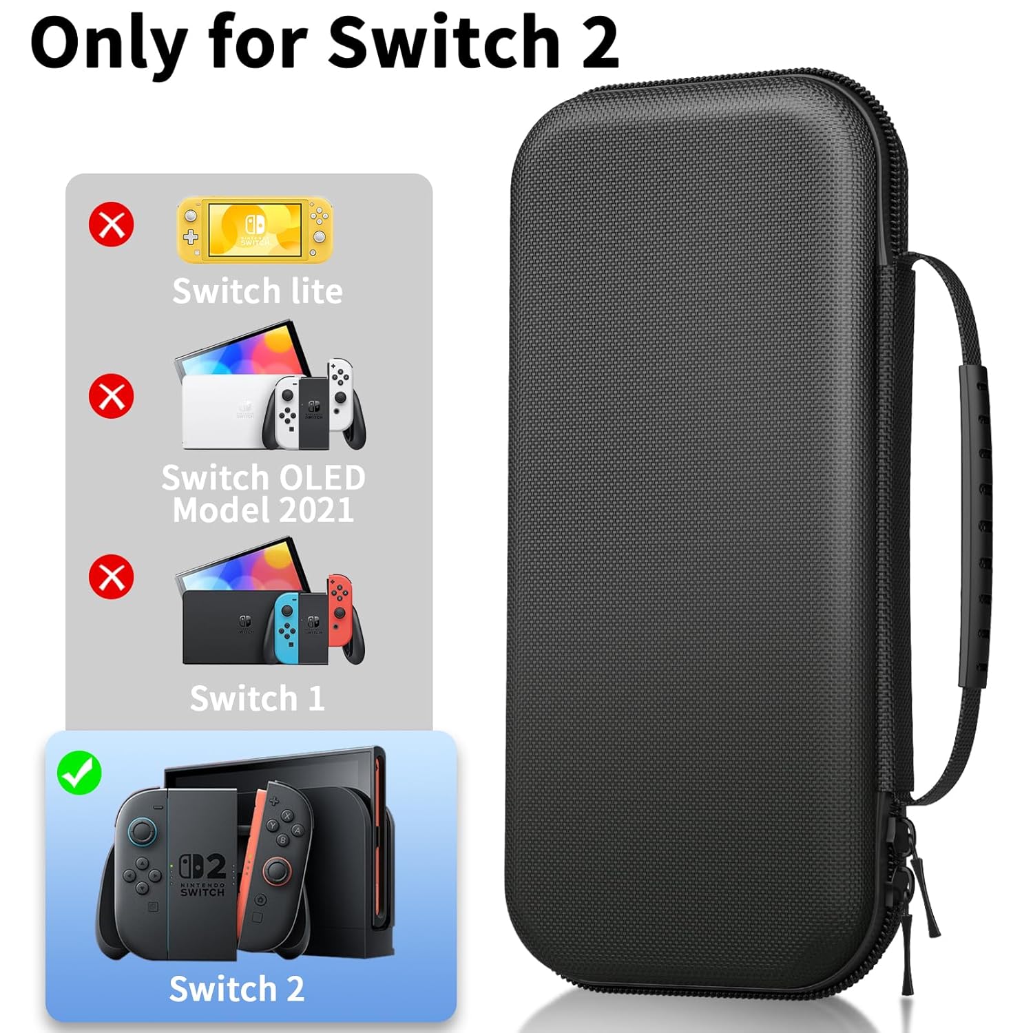 Thumbnail 3 de HEYSTOP Tasche für Nintendo Switch 2 Zubehör-Set