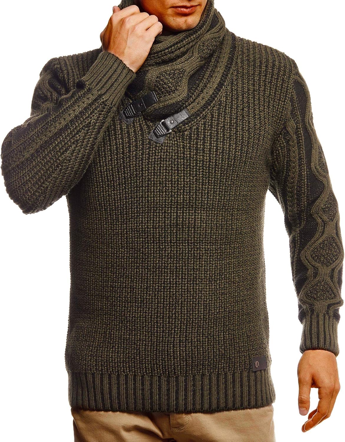 Thumbnail 6 de Leif Nelson LN5195 Pull en tricot pour homme