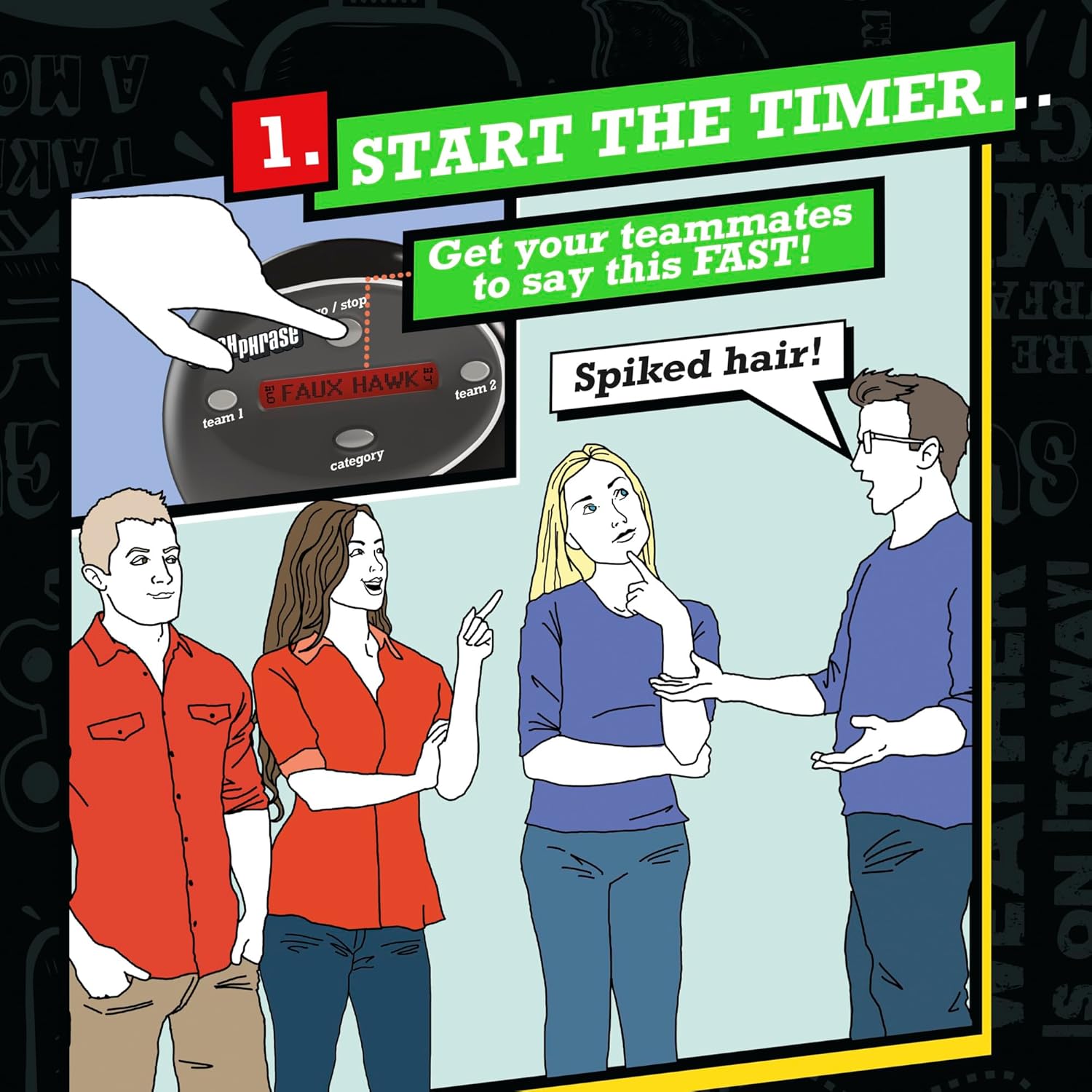 Thumbnail 2 de Hasbro Catch Phrase Electronic Game