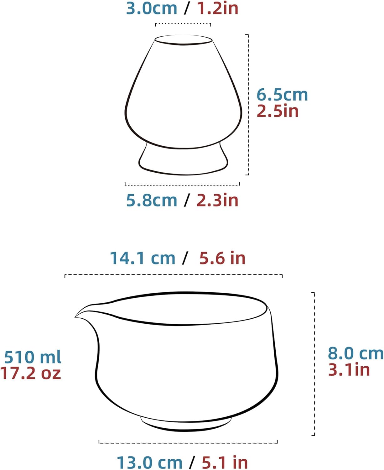 Thumbnail 1 de TEANAGOO Matcha Bowl Set 510 ml