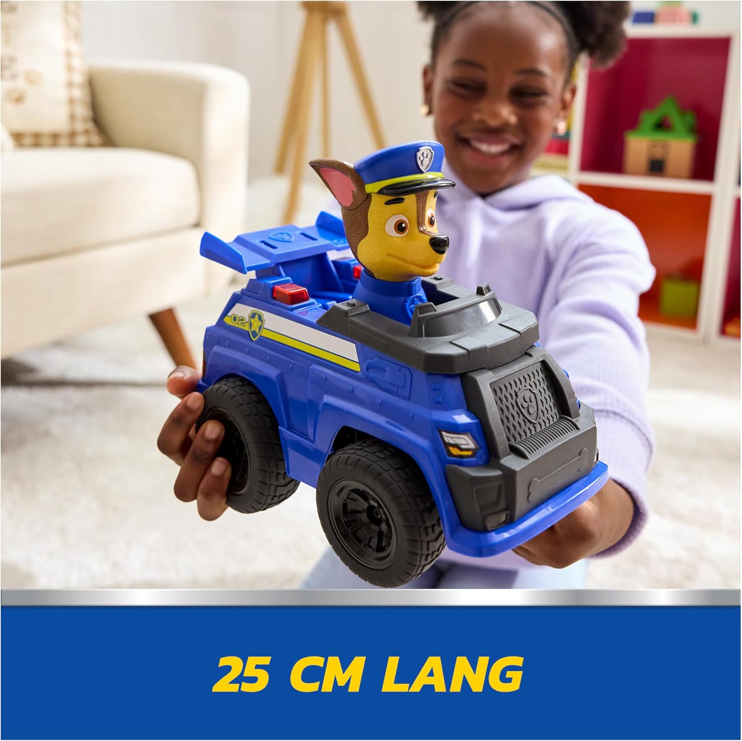 Thumbnail 4 de PAW PATROL Chases ferngesteuertes Polizeiauto 25 cm