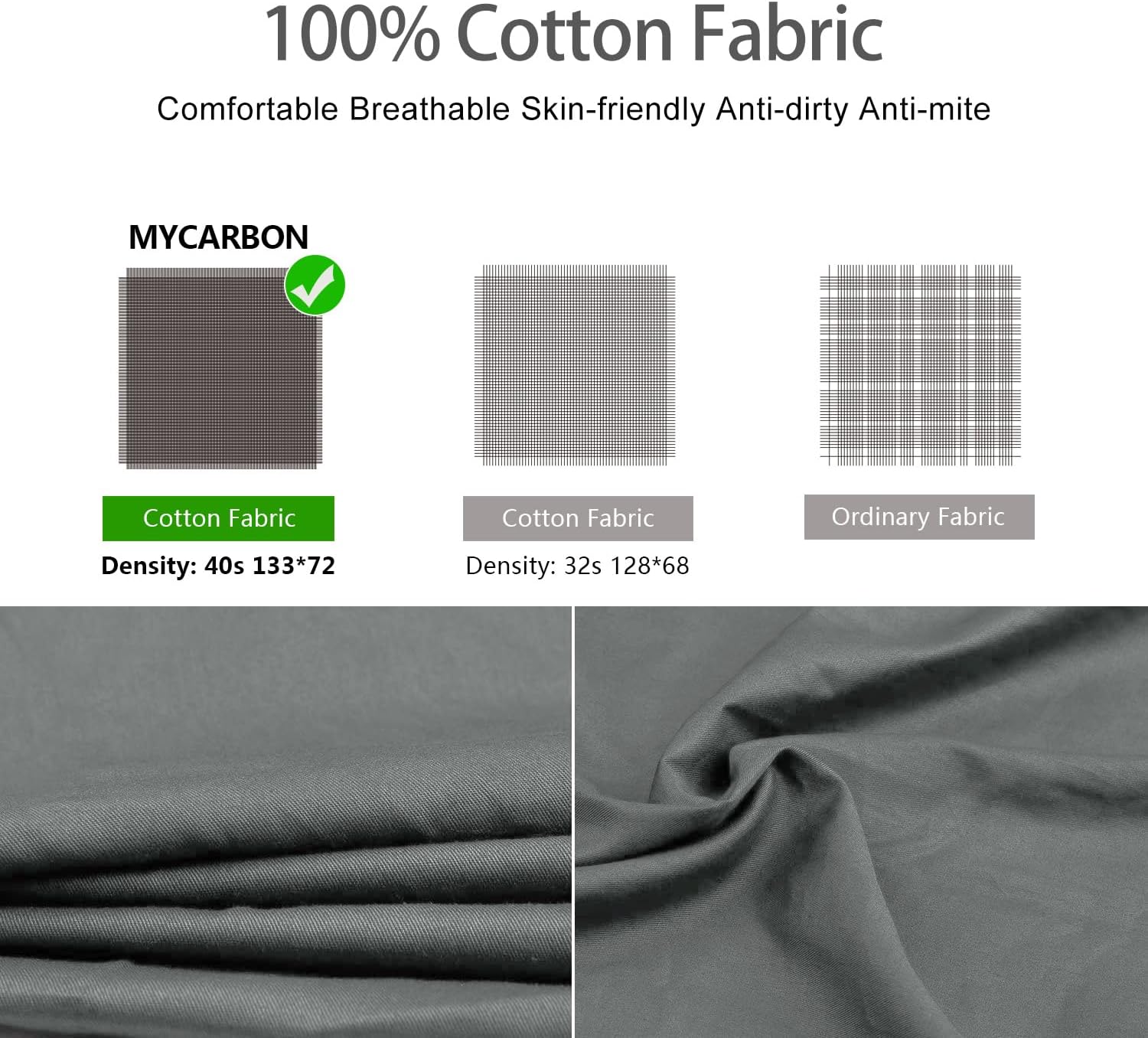 Detalle 2 de MYCARBON Sacco Lenzuolo 220x90 cm