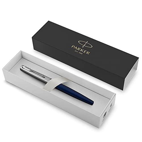 Detalle 2 de Parker Jotter Pluma Estilográfica Azul Real en Estuche