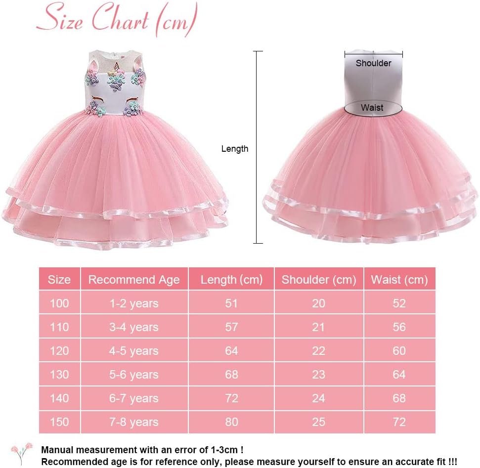 Thumbnail 6 de URAQT Prinzessin Kleid 100 cm