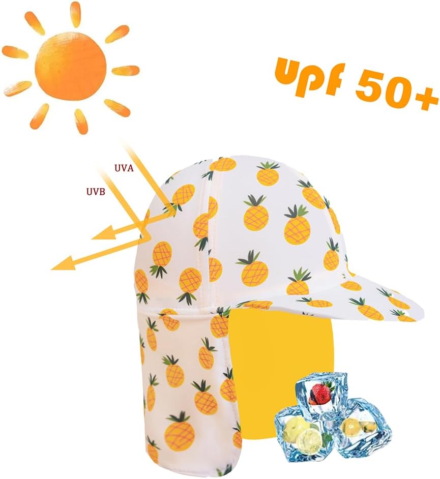 Thumbnail 3 de Gifts Treat Kinder Legionäre Hut – UPF 50+ Sonnenschutz mit Nackenschutz (Dinosaurier-Muster)