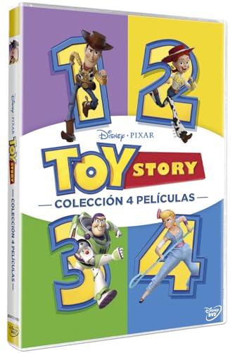 Detalle 2 de Toy Story Pack 4 Películas DVD 🎬