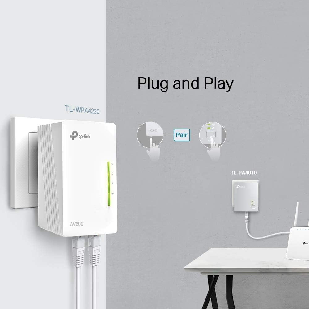 Thumbnail 3 de TP-Link TL-WPA4220 TKIT WLAN Powerline Triple Set