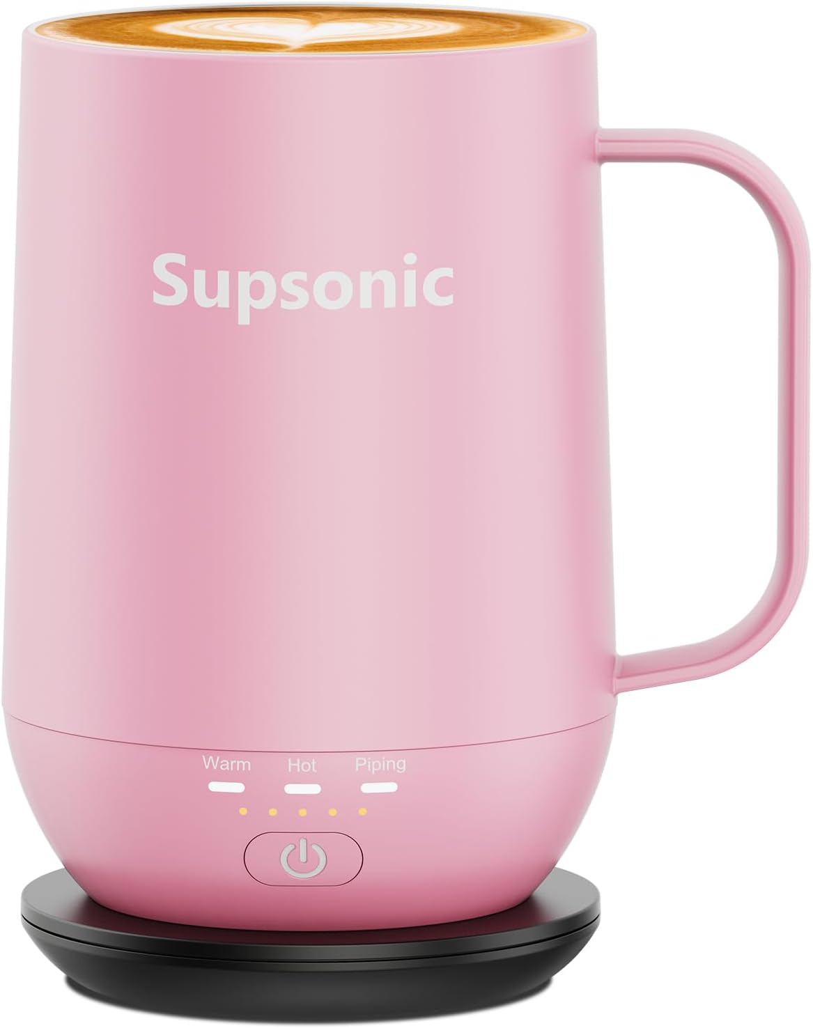 Detalle de Supsonic 16oz Self-Heating Coffee Mug with Auto Shut-Off (S2)