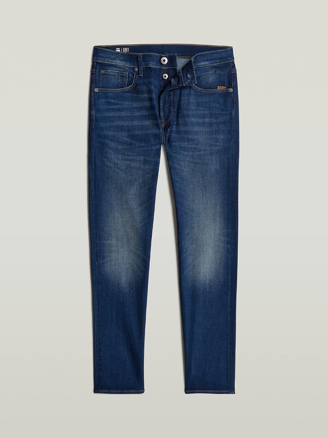 Detalle 1 de G-Star RAW 3301 Slim Fit – męskie jeansy o dopasowanym kroju