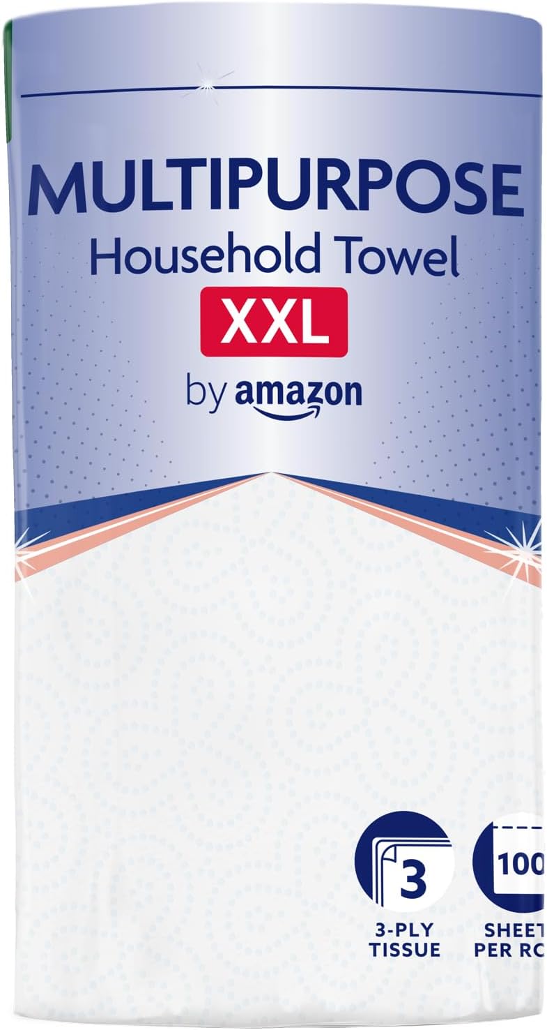 Thumbnail 2 de by Amazon Multipurpose Kitchen Roll, 3-Ply, XXL – 12 Rolls (100 sheets each) | FSC Certified, UK