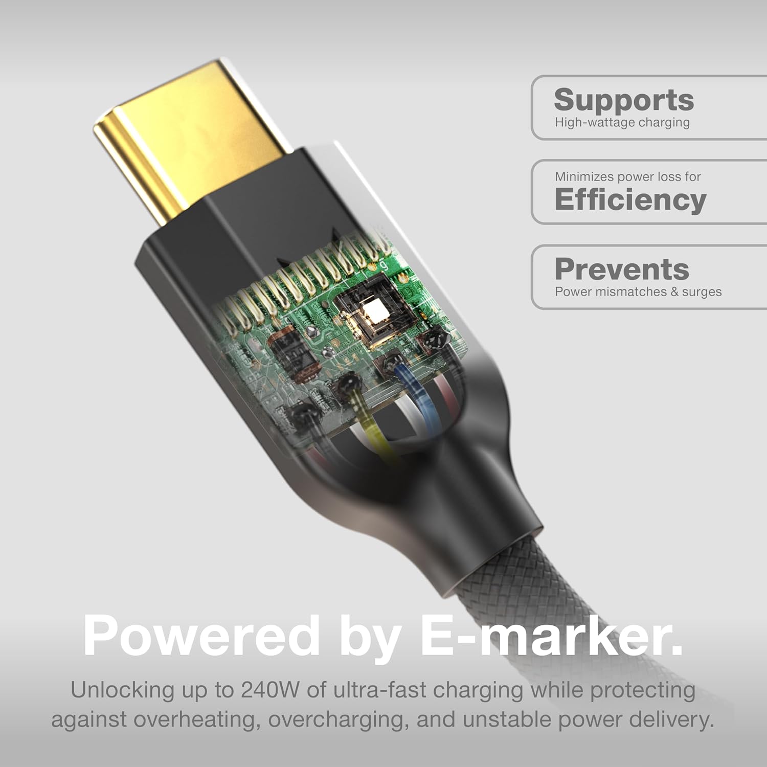 Thumbnail 3 de NOCO XGrid XC2 240W USB-C Cable