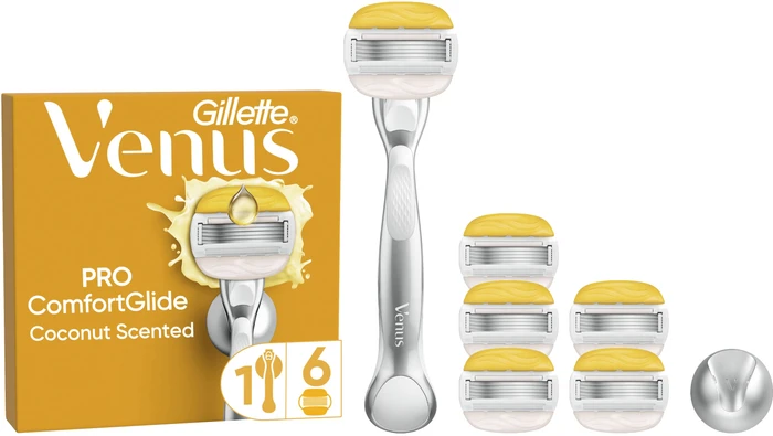 Thumbnail 2 de Gillette Venus Pro ComfortGlide + 6 Ersatzklingen