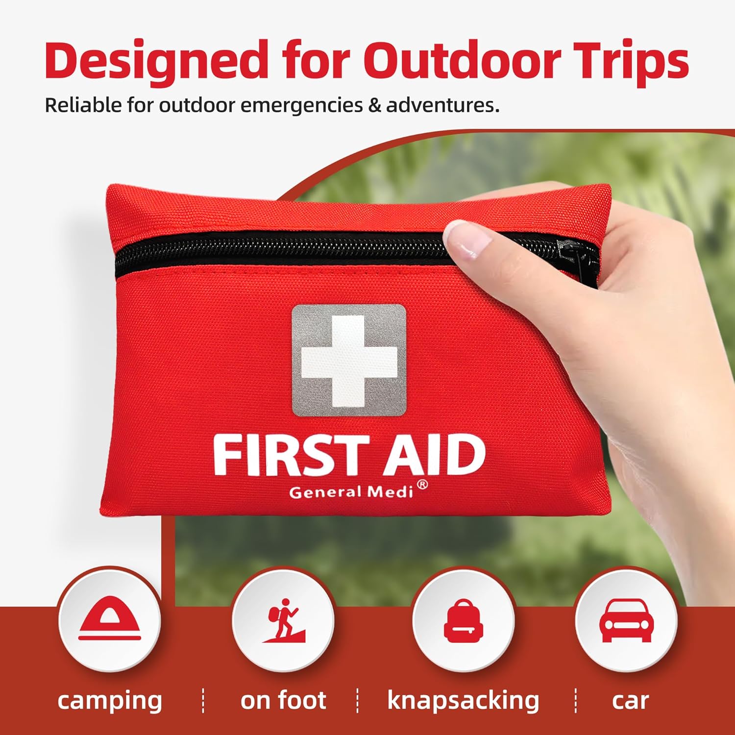 Thumbnail 3 de General Medi Mini First Aid Kit 92 pieces 🩹