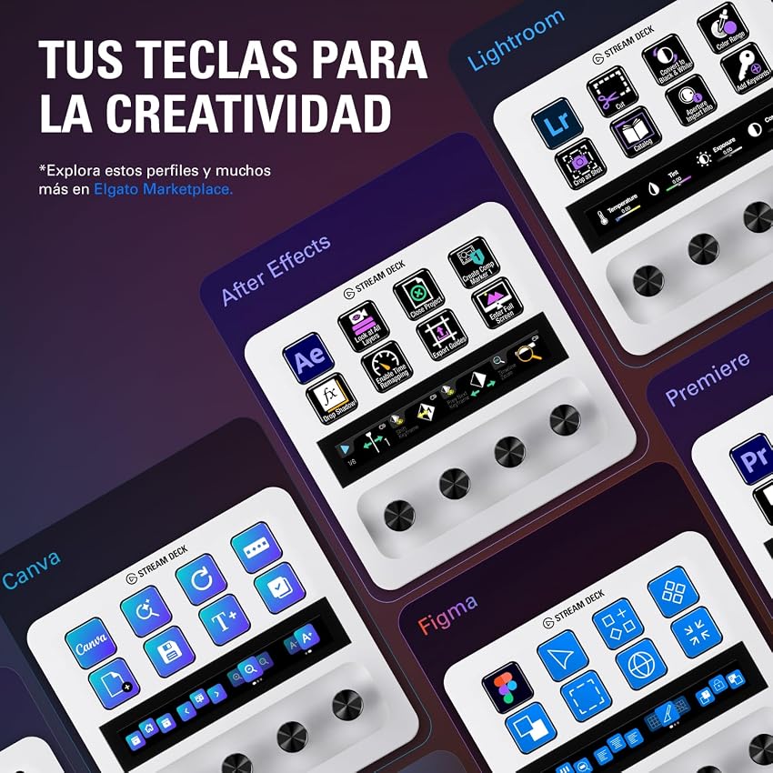 Thumbnail 3 de Elgato Stream Deck+ White 🎮 Controlador de streaming y audio