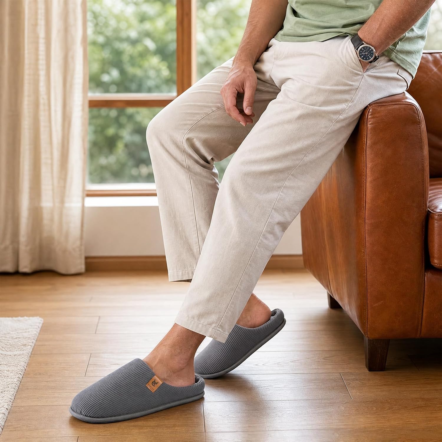 Thumbnail 1 de VeraCosy cosy slip-on slippers with 80D foam
