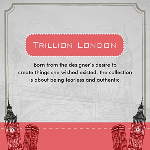 Thumbnail 6 de Trillion London Silk Scarf – Birthday Gift for Women, Designer Lightweight Printed Silk