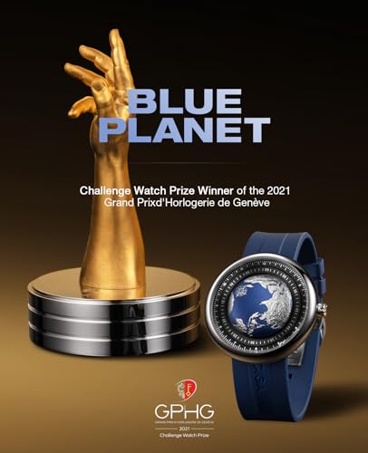 Thumbnail 1 de CIGA Design Mechanical Automatic Watch - Blue Planet U Series