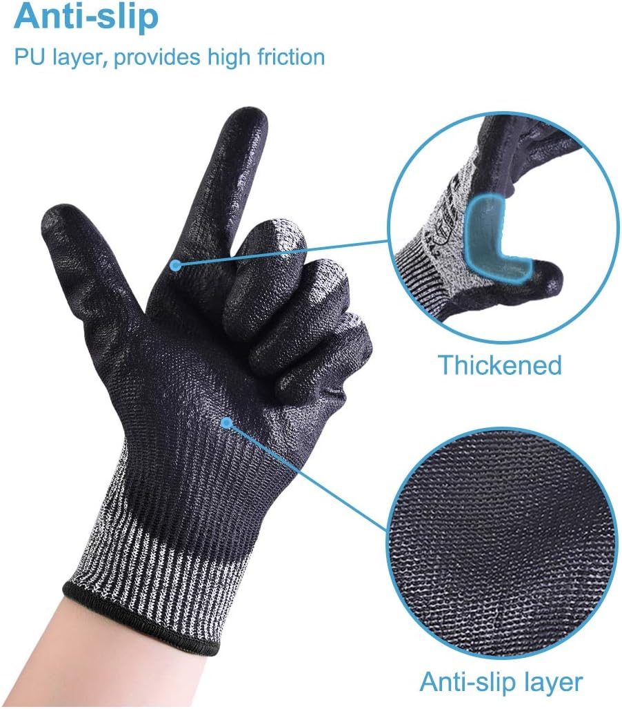 Thumbnail 3 de AovYoo Guanti Antitaglio Livello 5 🧤