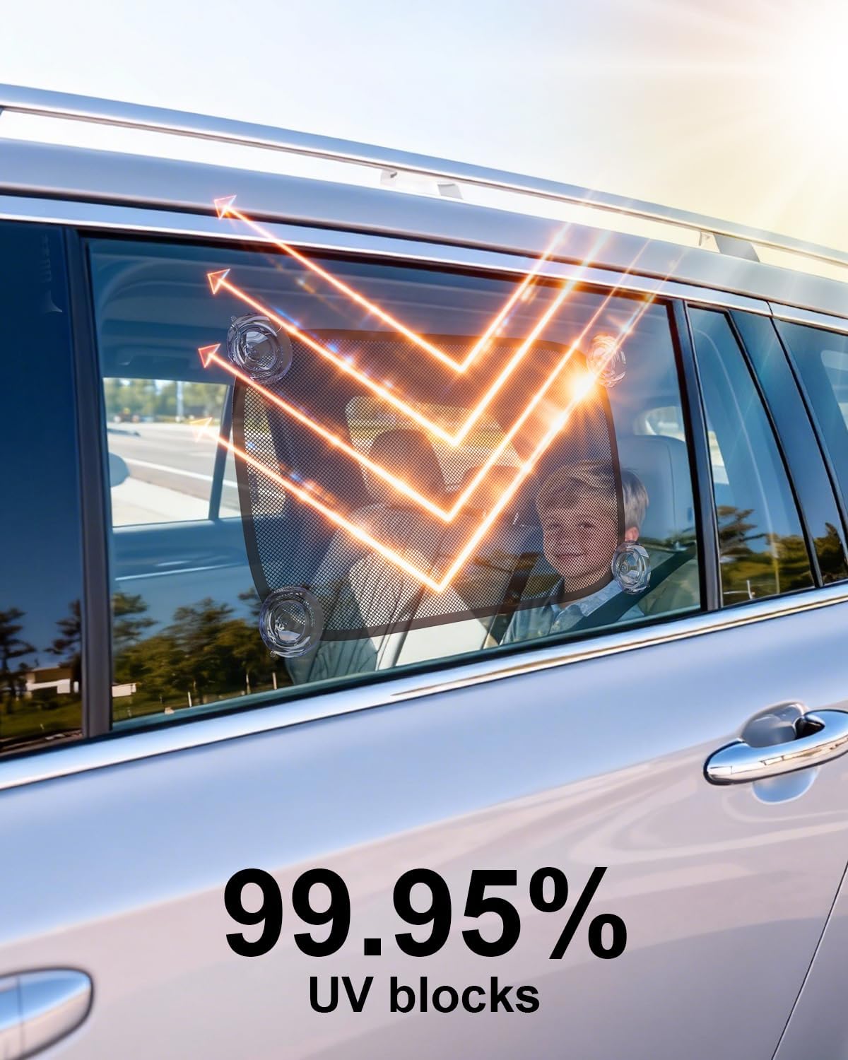 Thumbnail 4 de PEMOTech car window shade 2 pack