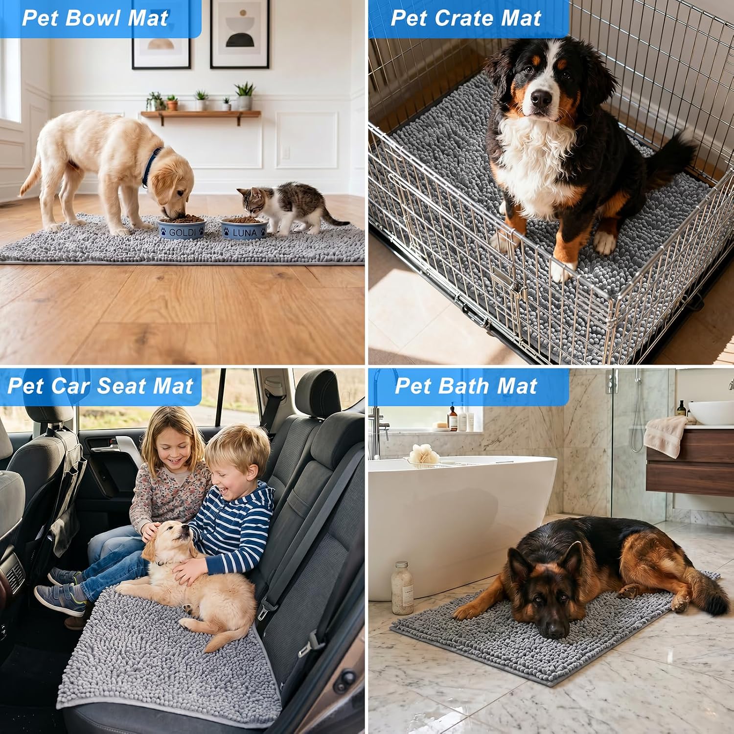 Thumbnail 6 de Kuyal Chenille Dog Mat