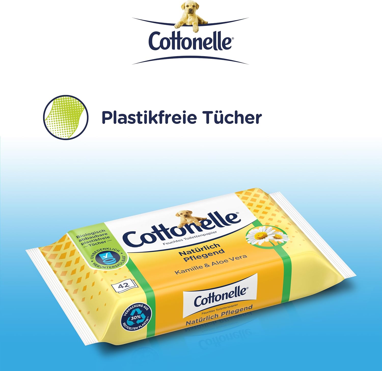 Thumbnail 5 de Cottonelle Feuchtes Toilettenpapier 504 Tücher 🧻