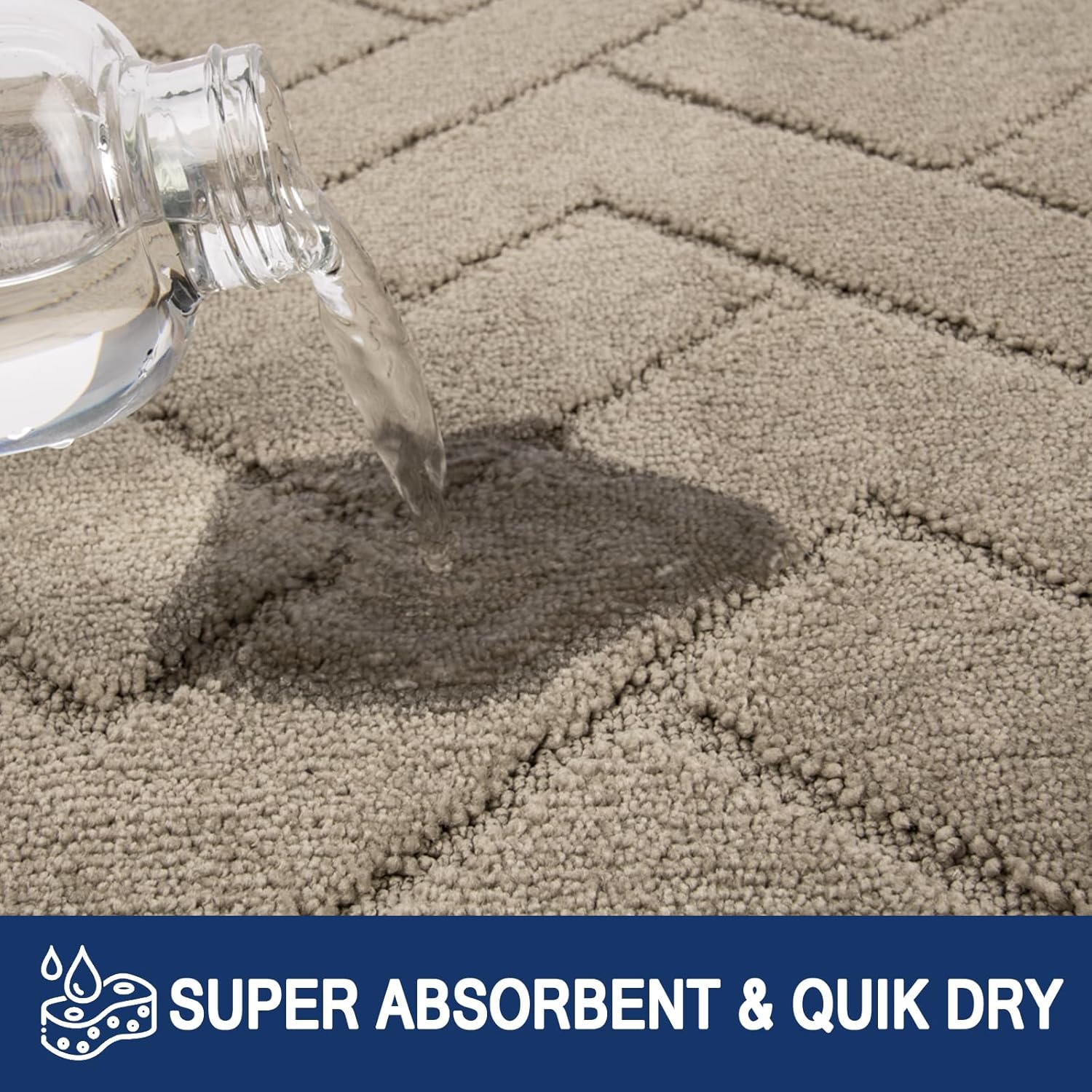 Thumbnail 4 de FCSDETAIL Dirt Trapper Indoor Door Mat 86 x 150 cm — Machine Washable, Non-slip Entry Rug