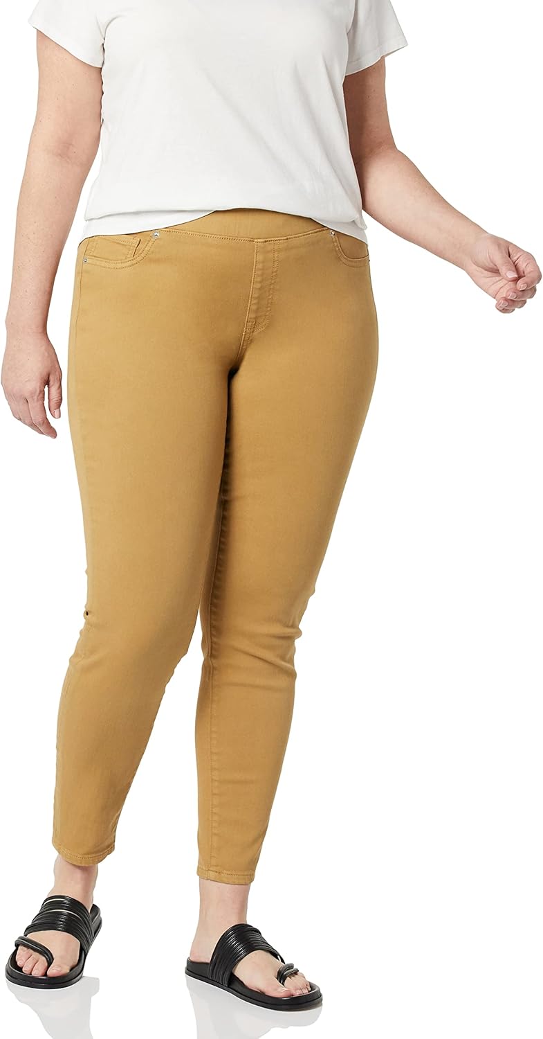 Thumbnail 3 de Amazon Essentials Donna Jegging elasticizzato senza zip a vita media (colore fuori produzione)