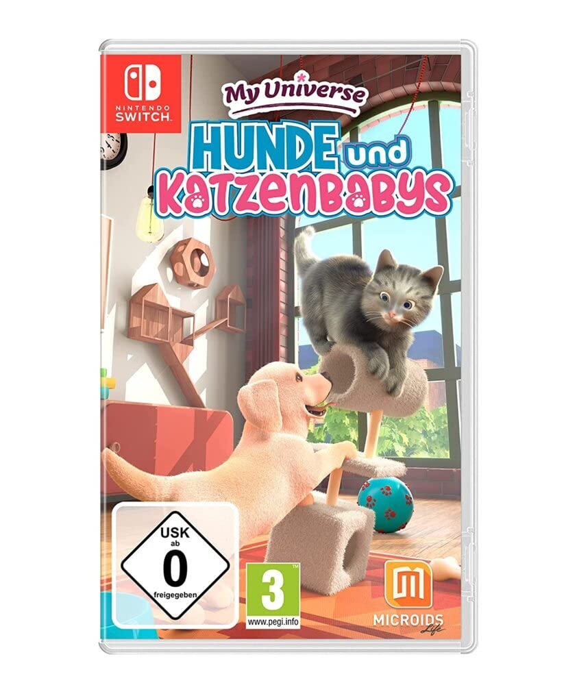 Detalle de My Universe – Hunde- und Katzenbabys für Nintendo Switch: Rassen, Mini‑Spiele und Betreuung