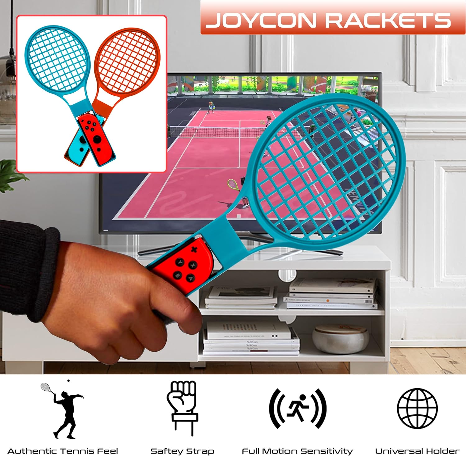 Thumbnail 1 de Orzly Switch Sports Pack: Accesorios para Juegos Deportivos