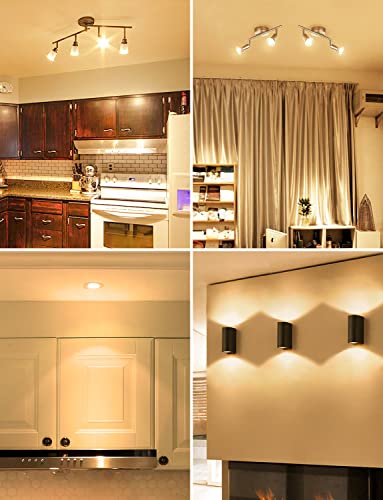 Detalle 2 de Lepro GU10 LED Bulbs, Warm White 2700K, 4.5W, 50W Equivalent, Pack of 5 by Lighting EVER