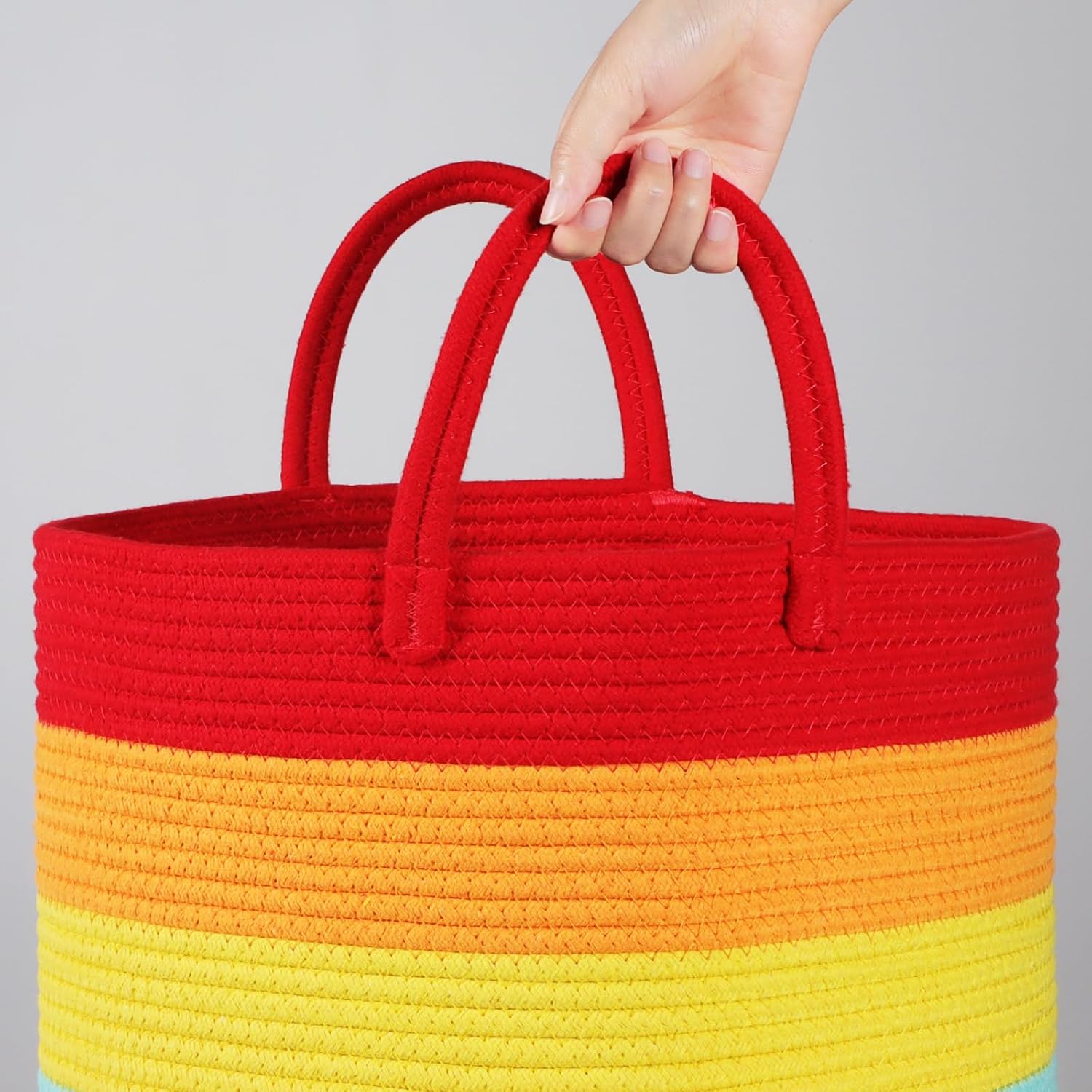 Thumbnail 2 de Univivi New Laundry Basket 40L woven storage basket