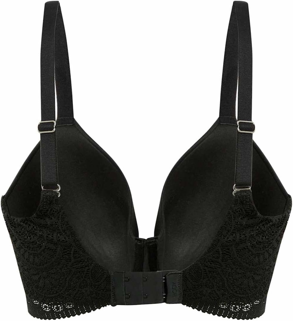 Detalle de Marks & Spencer Body Soft™ beugelbeha met gevoerde, bedekkende cups en kant