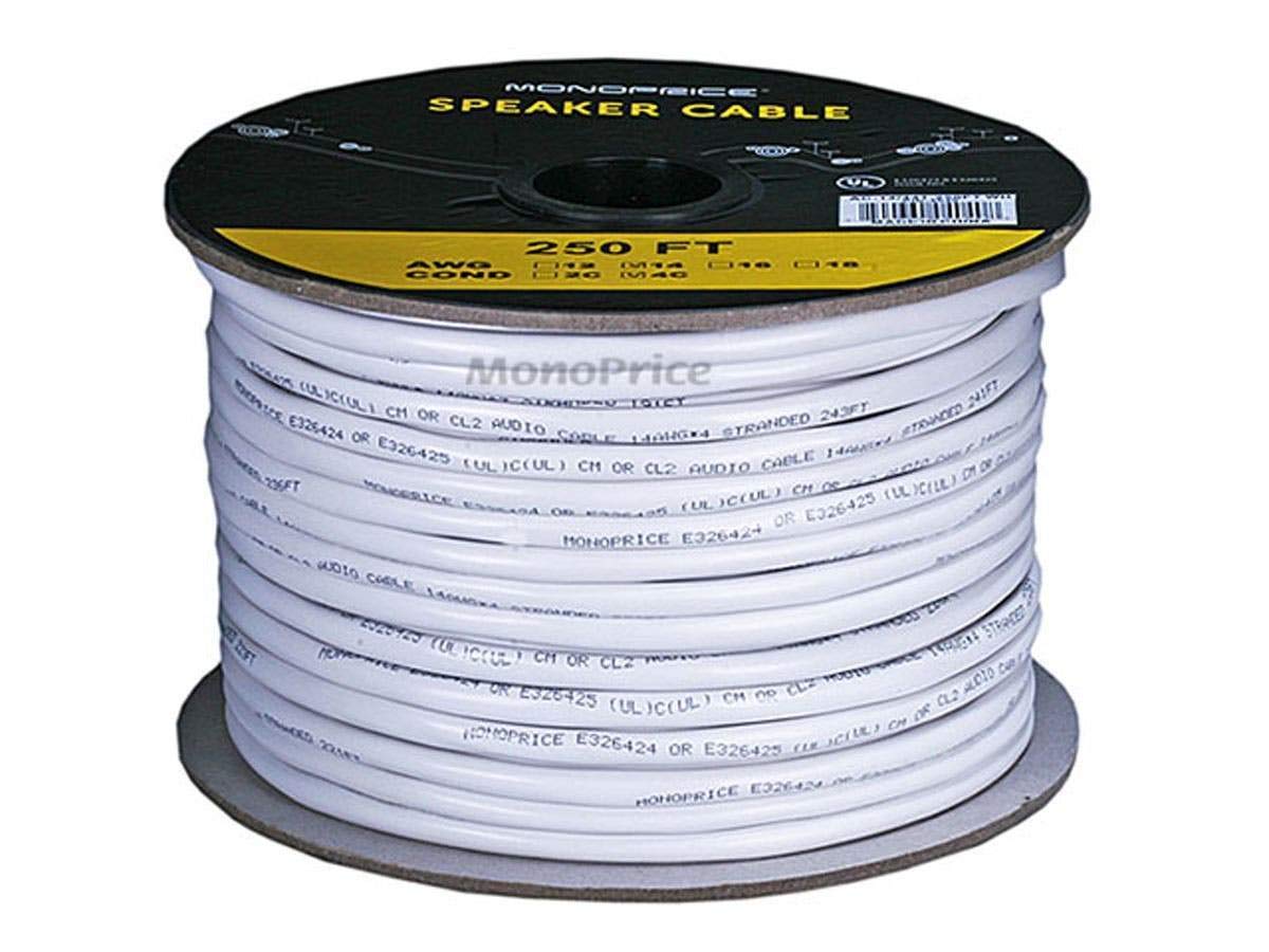 Detalle 2 de Monoprice Rated Speaker Wire 250 ft